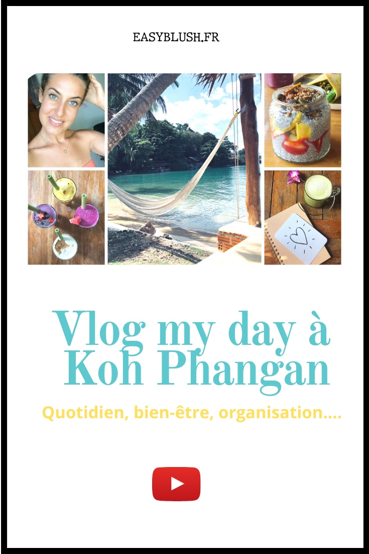 Pour cette première vidéo de l'année 2020, j'ai eu envie de vous emmener avec moi pendant une journée à Koh Phangan, une petite île thaïlandaise sur laquelle je vis quelques mois par an. Au programme : de la nature, ma routine matinale, des idées de plats vegan, des jolis paysages, ma façon de m'organiser quand je travaille à la maison... Allez, c'est parti pour une journée au soleil 🌞