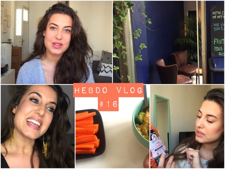 Lire la suite à propos de l’article Cuisine healthy, parfum, la la land, bonheur, lecture, maquillage….🌺 Hebdo Vlog #16